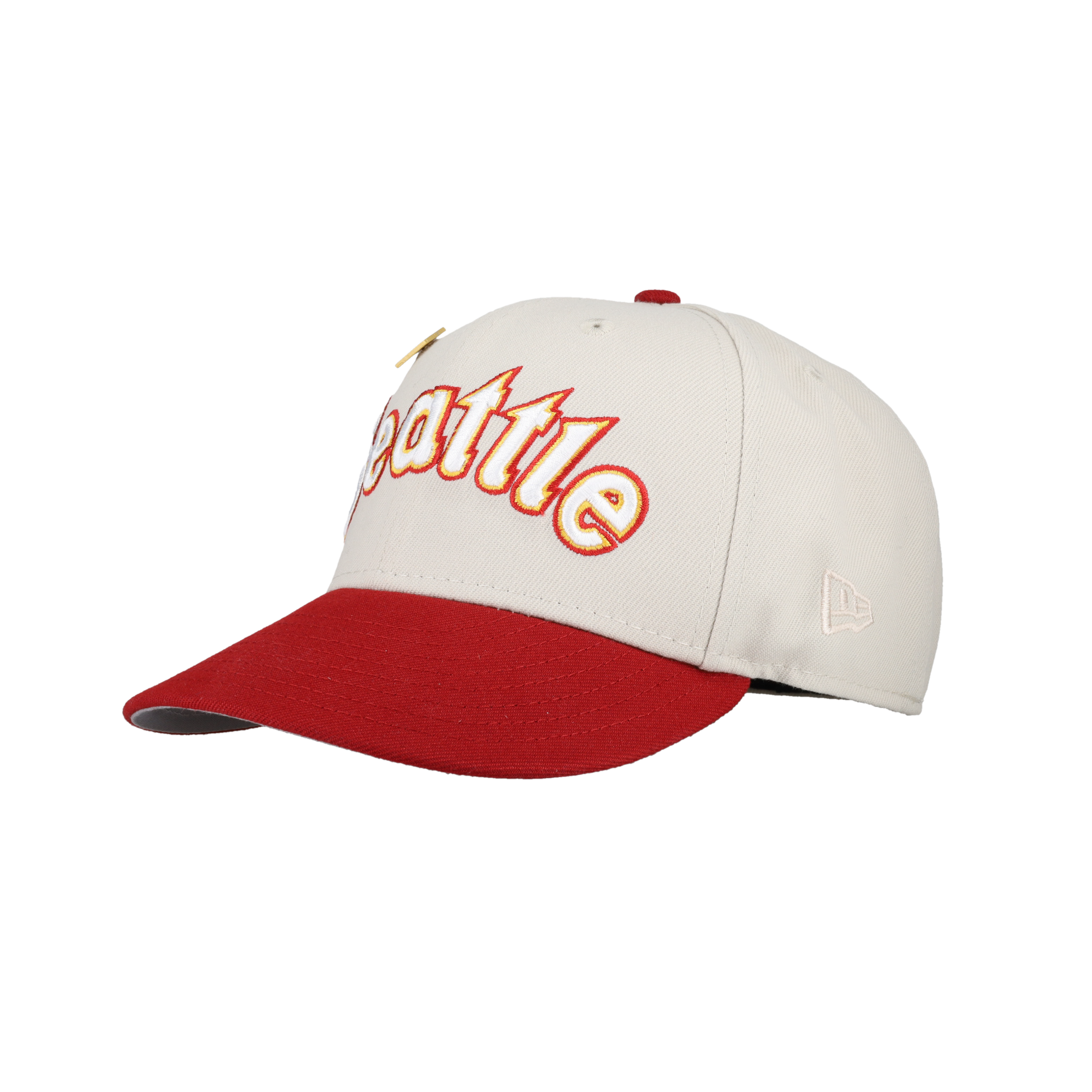 Seattle Mariners April 4th Collection 40th Anniversary Patch Fitted Hat