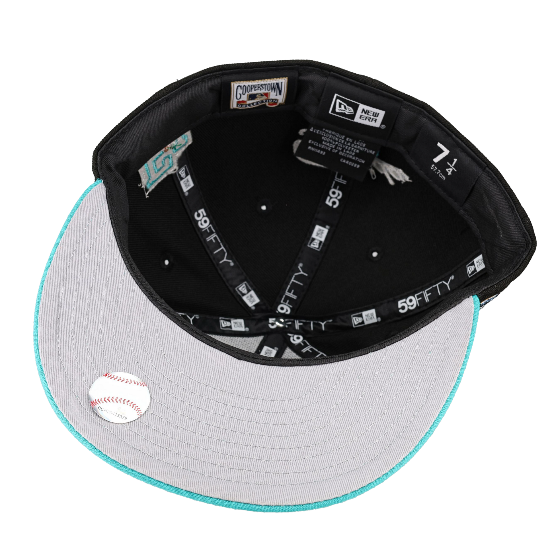 Florida Marlins Letterman Collection 59Fifty Fitted Hat