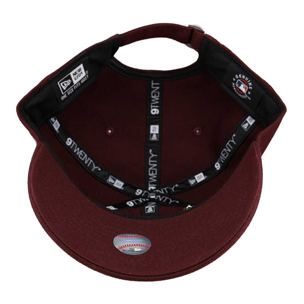 New York Yankees New Era 9Twenty Adjustable Hat (Maroon)