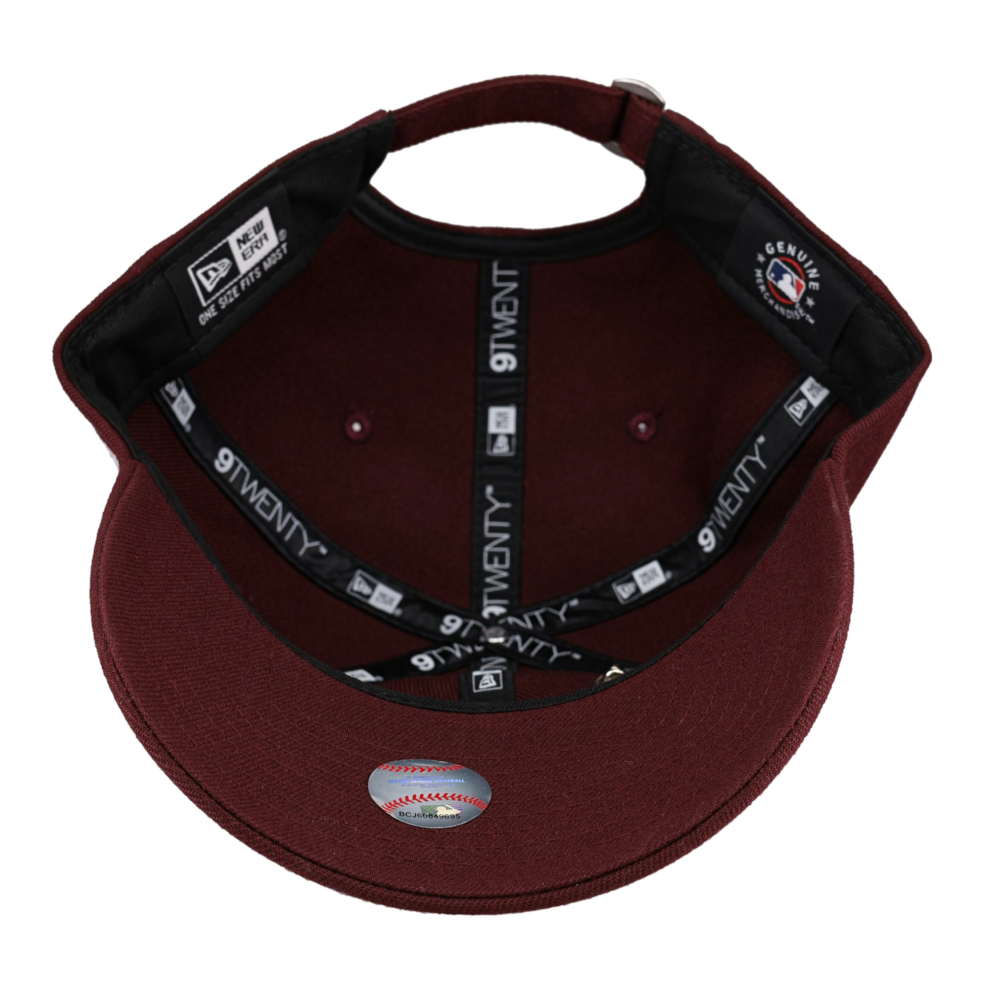 New York Yankees New Era 9Twenty Adjustable Hat (Maroon)