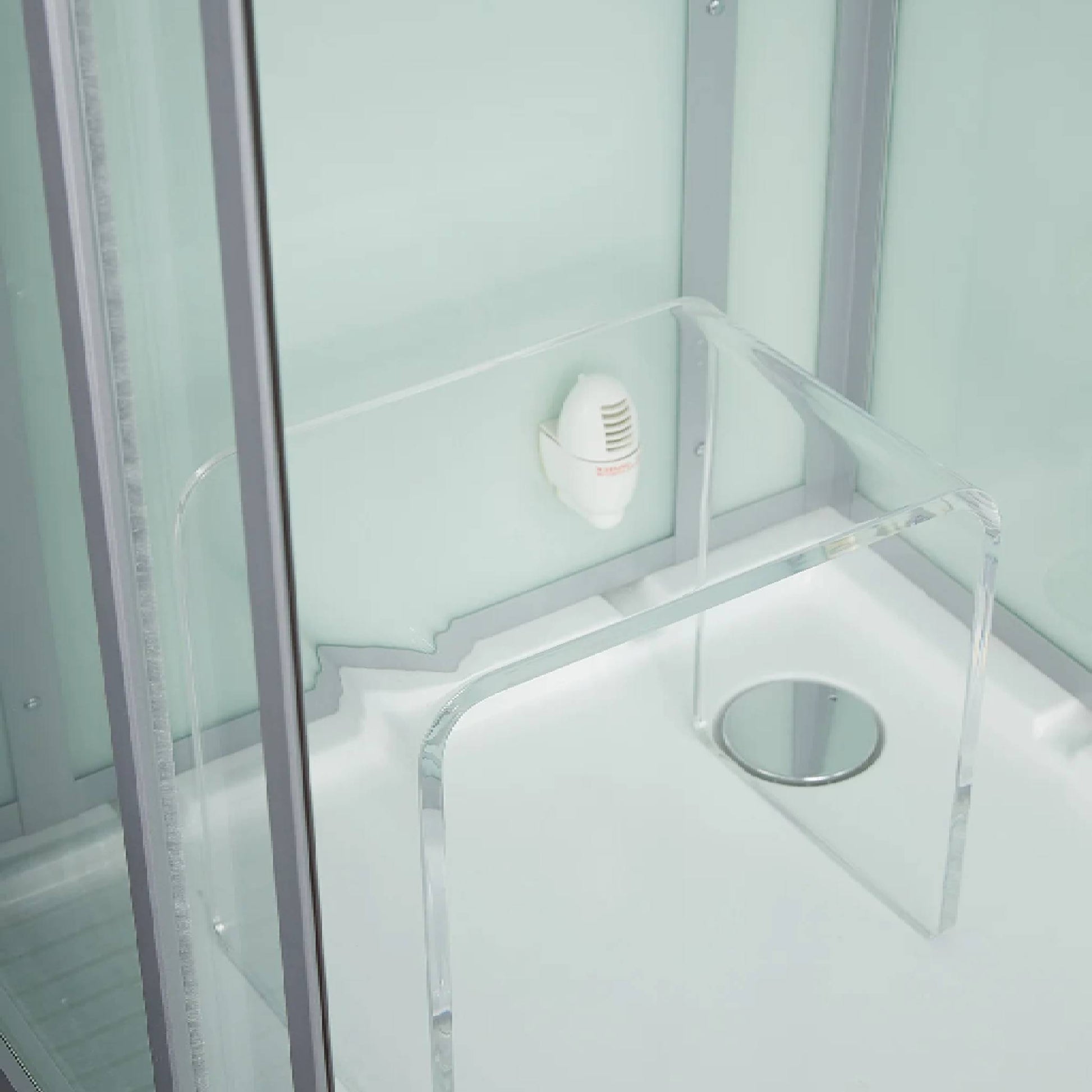 Maya Bath Platinum Lucca Steam Shower With LCD Touchscreen Controls (SAK27483)
