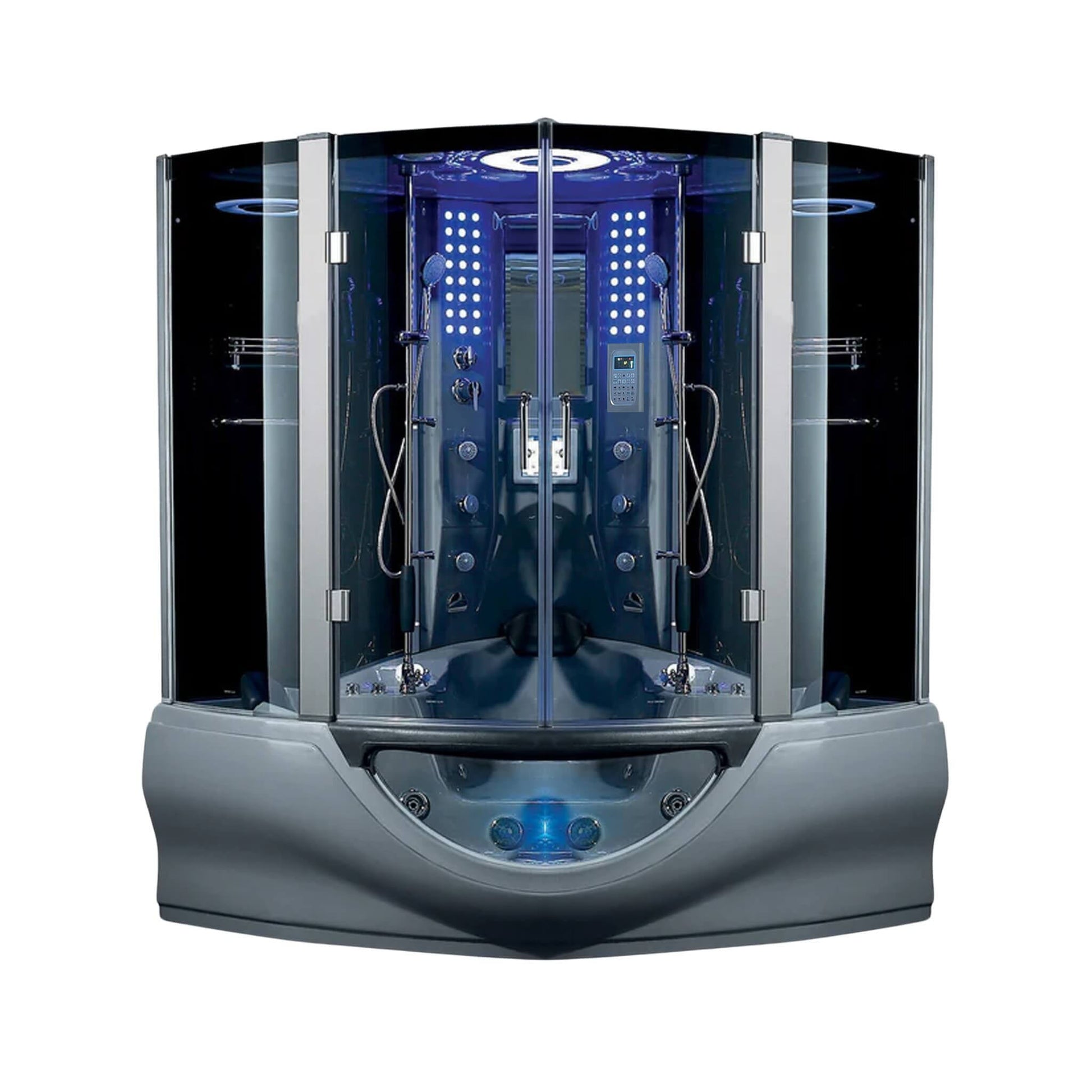 Maya Bath Valencia Steam Shower Massage Bathtub With LCD TV (SAK20479)