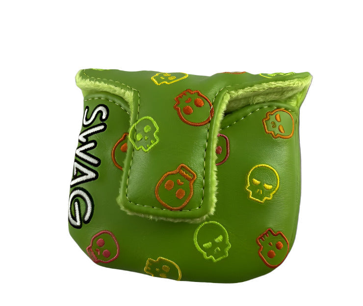 Swag Golf - Candy (Mike And Ike’s) Fruity Green 2021 Halloween Mallet Putter Headcover *opened, no bag*