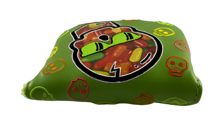 Swag Golf - Candy (Mike And Ike’s) Fruity Green 2021 Halloween Mallet Putter Headcover *opened, no bag*