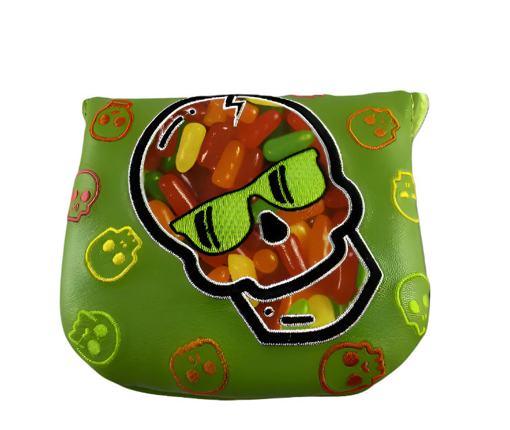 Swag Golf - Candy (Mike And Ike’s) Fruity Green 2021 Halloween Mallet Putter Headcover *opened, no bag*