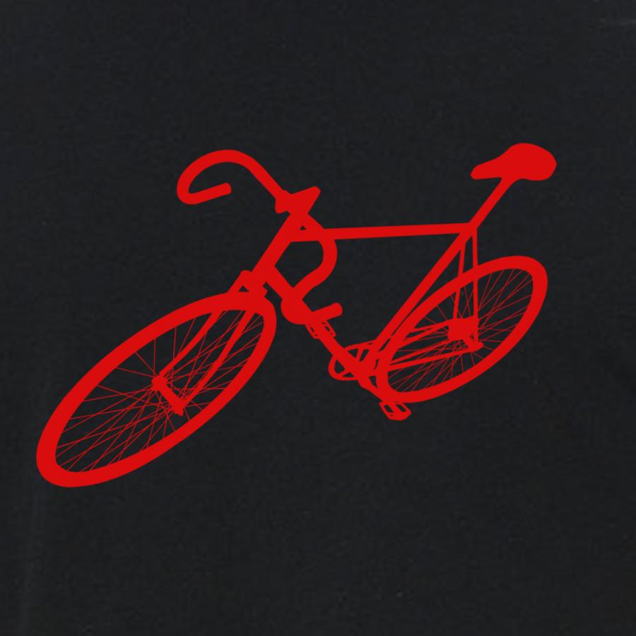 Mens Bike Graphic T Shirt Cotton Cycling Tee Soft Black