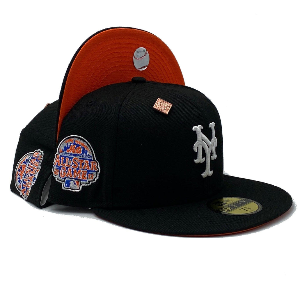 New York Mets Black / Orange 2013 All Star Game Fitted Hat