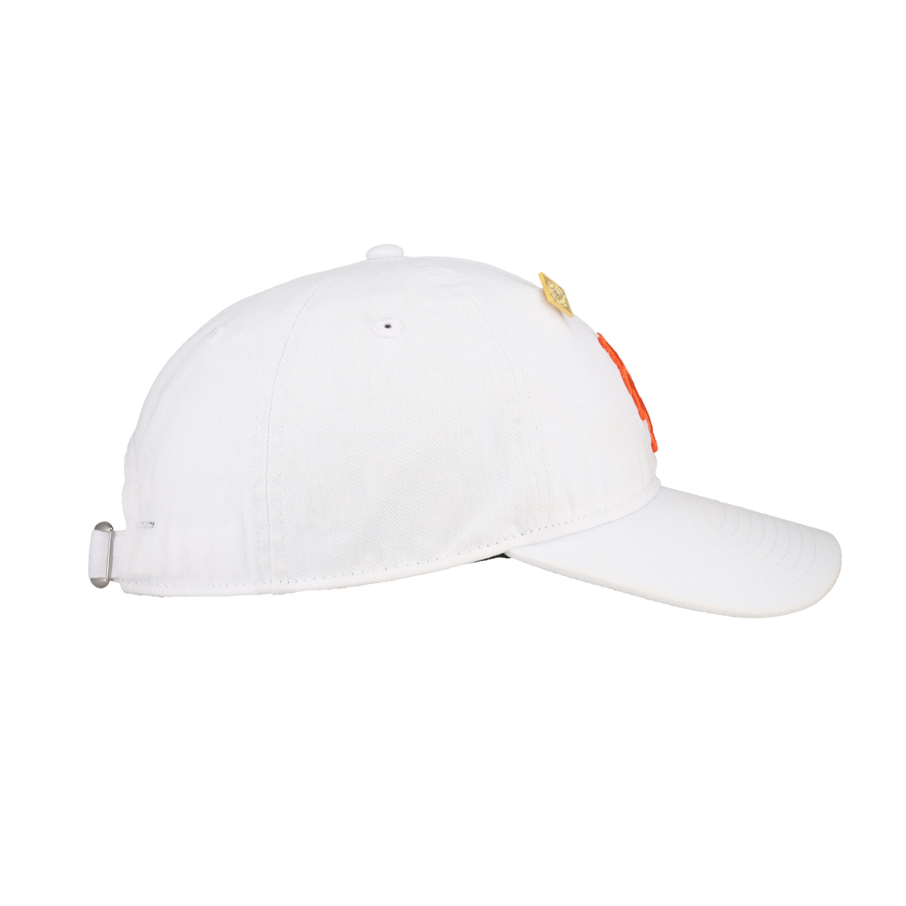 New York Mets New Era 9Twenty Adjustable Hat (White Orange)