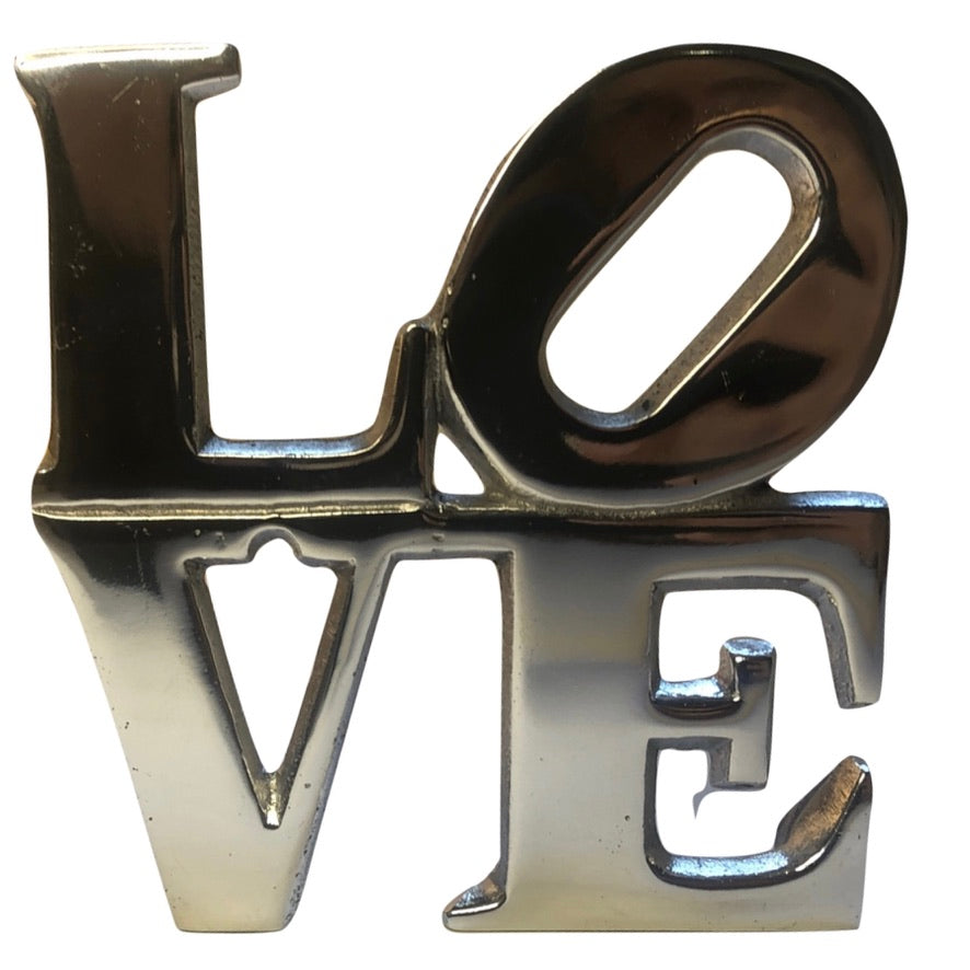 Love Sign Wall Decor Minimalist Illuminated Home Art Accent for Living Room