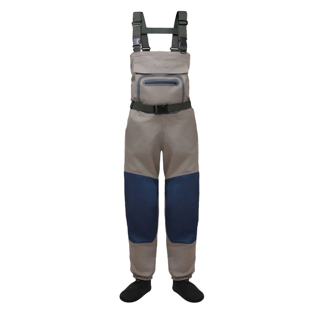 Raprance Breathable fishing waders Stockingfoot Chest Wader(XXL)