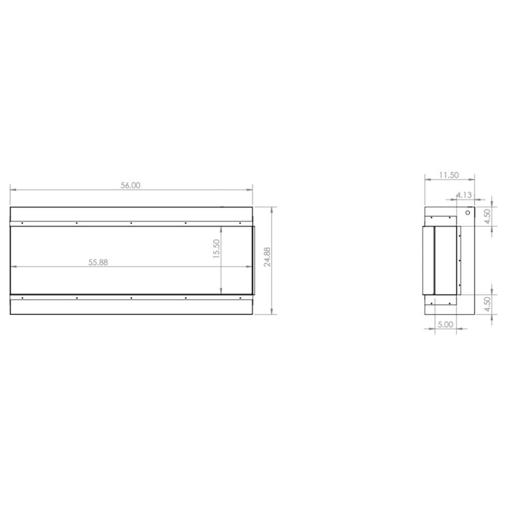 Modern Flames Redstone 30-Inch Built-In Traditional Electric Fireplace [RS-3021] (SAK84729)