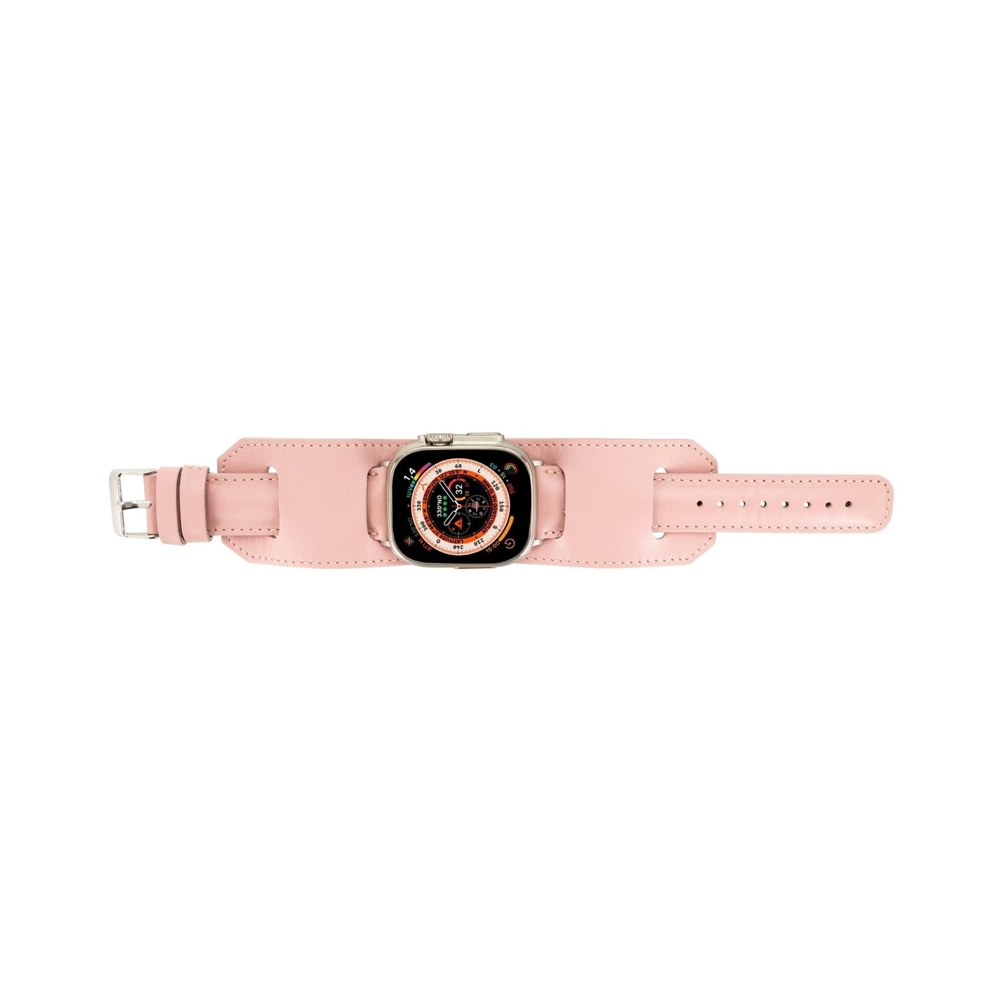 Moorcroft Cuff Leather Bands for Apple Watch