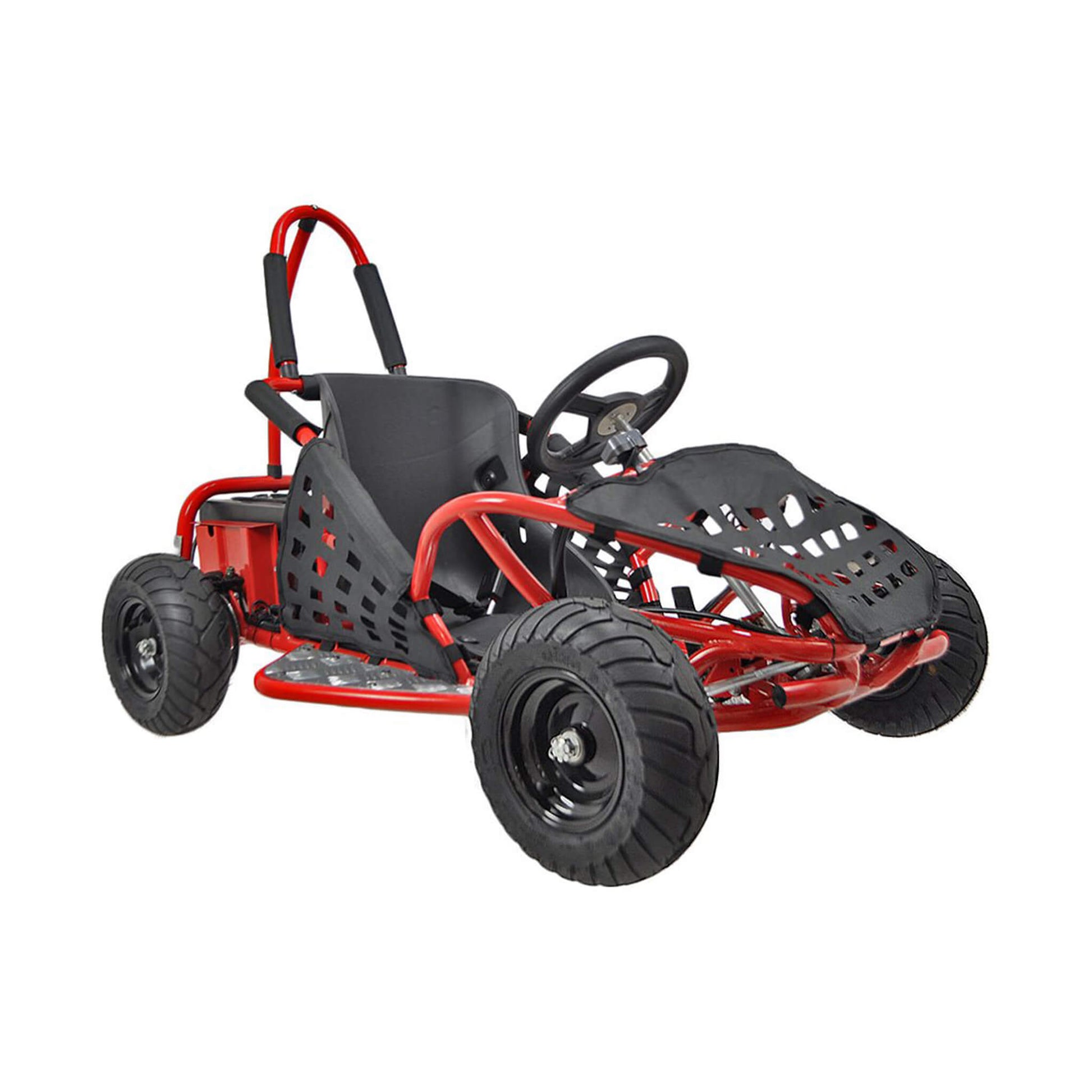 MotoTec 1000W 48V/12AH Electric Off-Road Go Kart, Red (SAK69514)