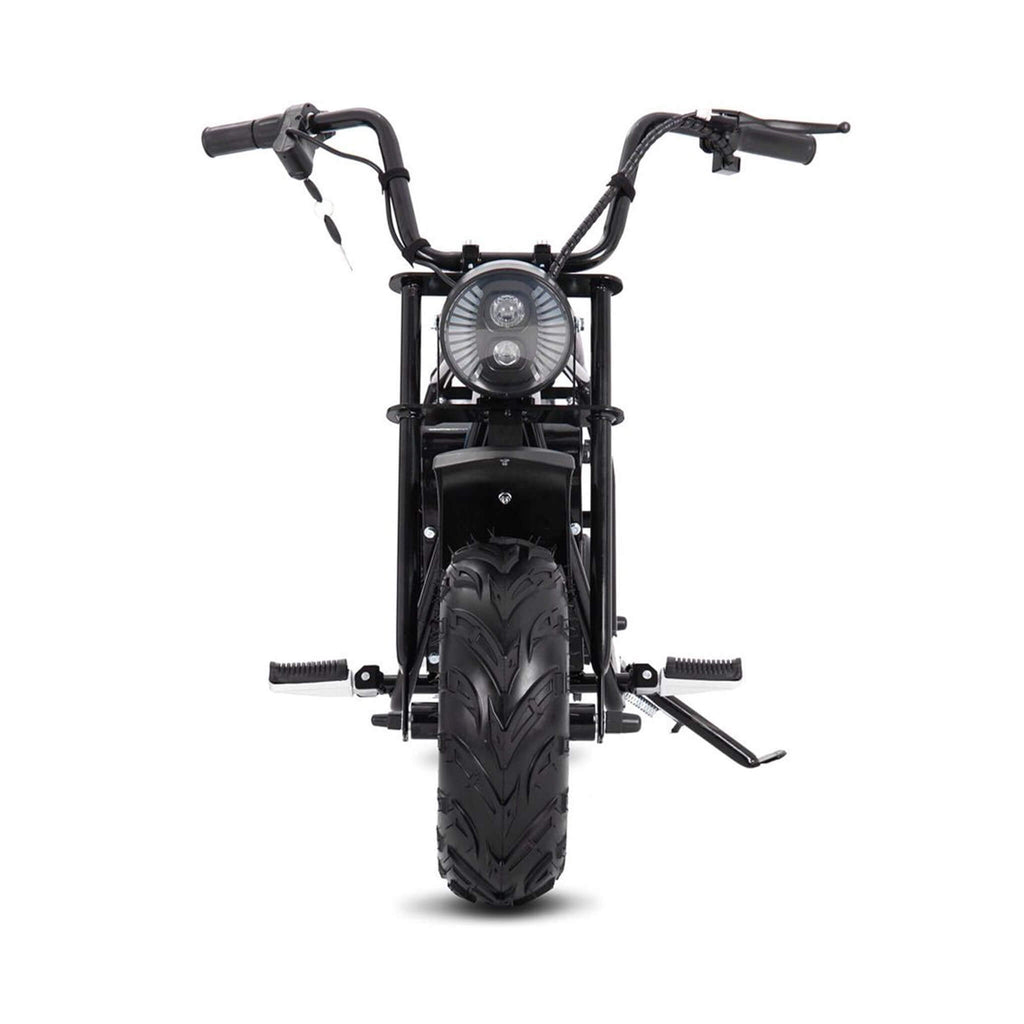MotoTec 1000W 48V/12AH Electric Powered Mini Bike, Black (SAK17859)
