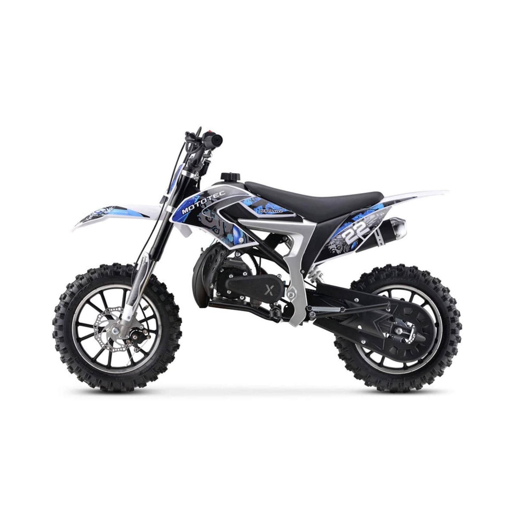 MotoTec Demon 40CC 2-Stroke Kids Gas Dirt Bike (SAK76541)