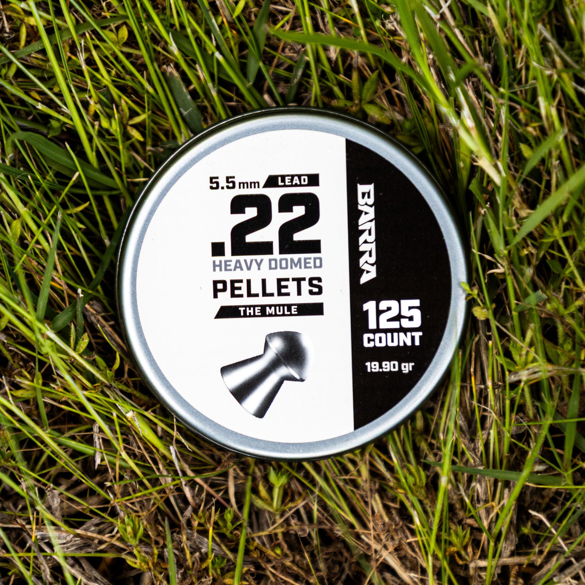 Mule Heavy Domed .22 Caliber Pellets - 125 Count