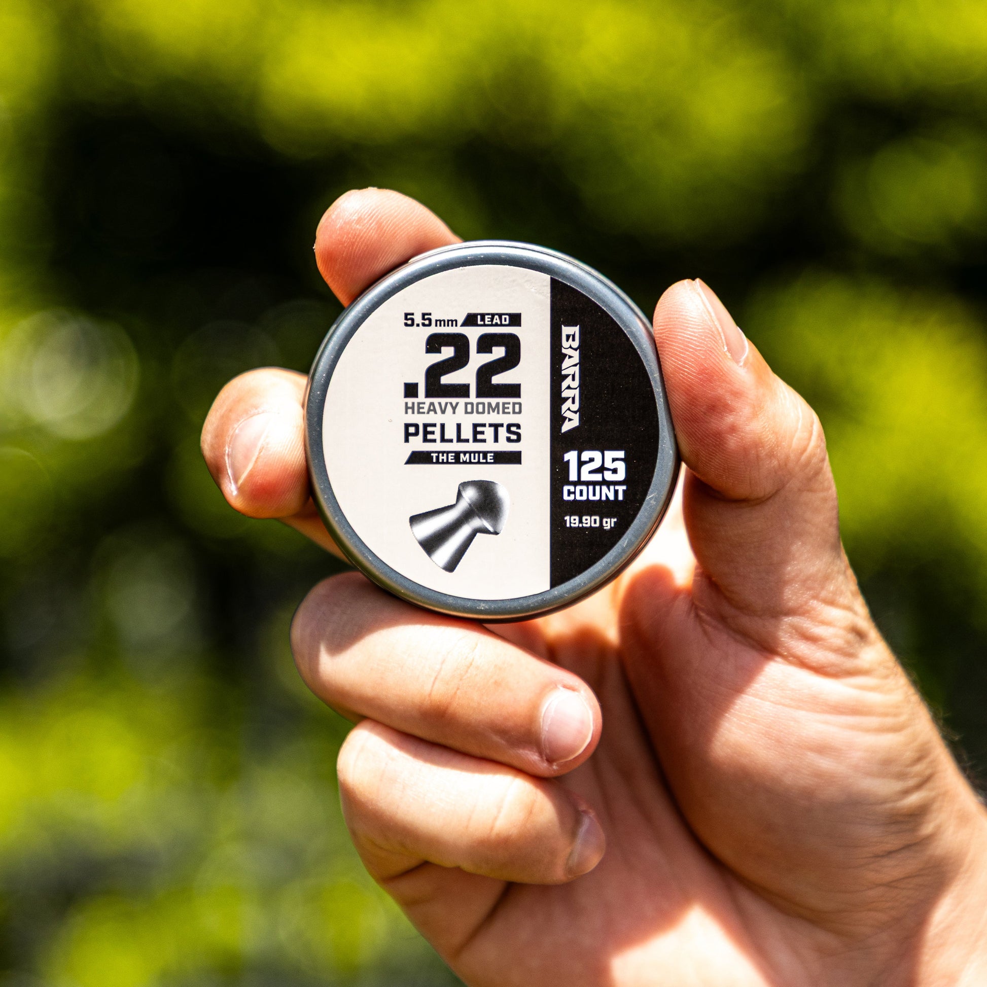 Mule Heavy Domed .22 Caliber Pellets - 125 Count