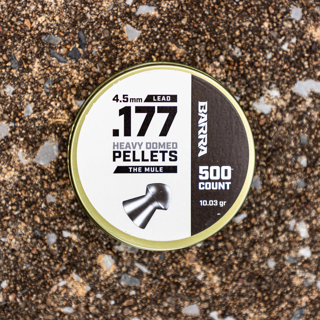 Mule Heavy Domed .177 Caliber Pellets - 500 Count