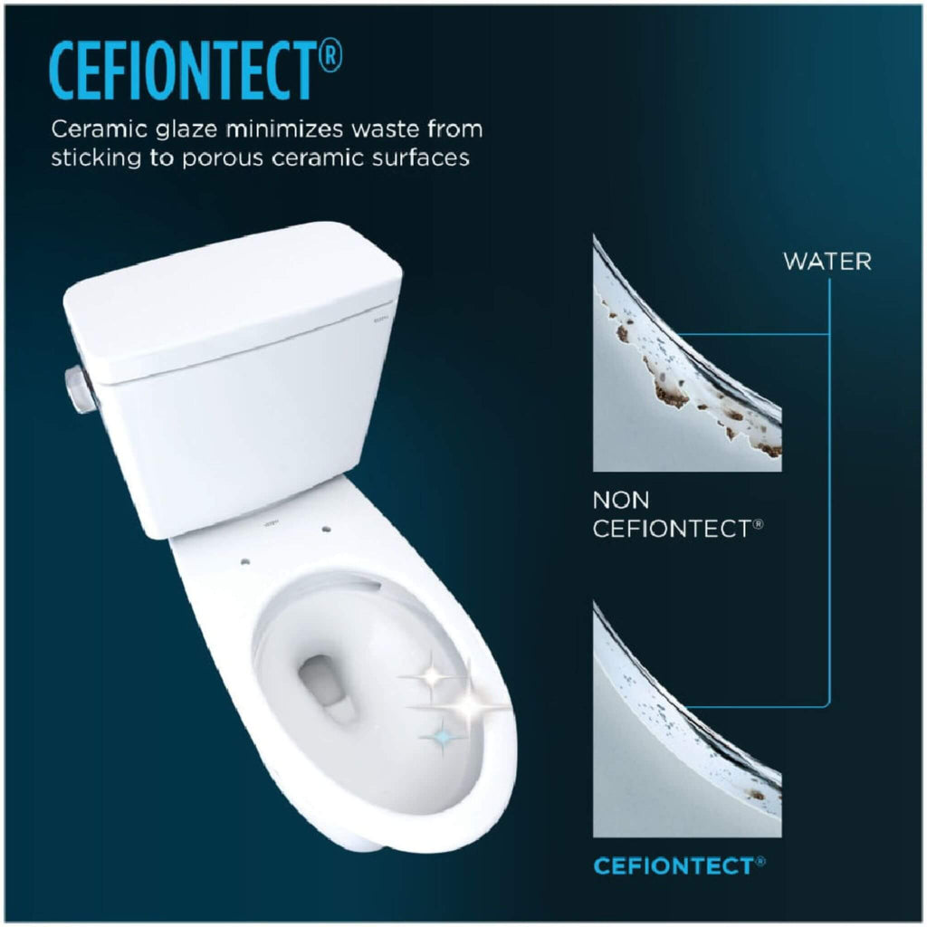 [MW4464726CEMFGN#01] TOTO Aquia IV Dual Flush Elongated Universal Height Toilet With Washlet S7 Bidet Seat (SAK53982)