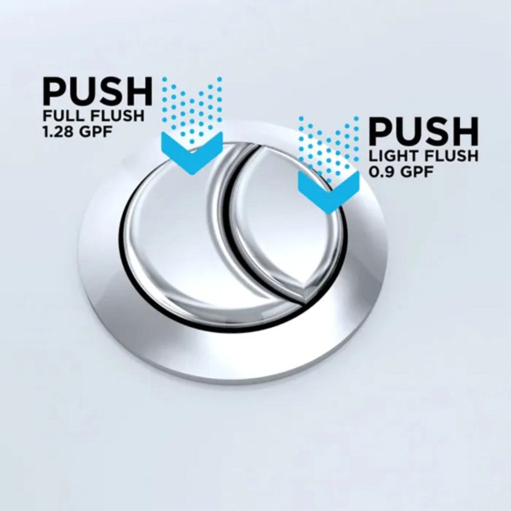 [MW6463084CEMFGN#01] TOTO Aquia IV Washlet Elongated Chair Height Bidet Toilet Seat With Button Flush (SAK42509)