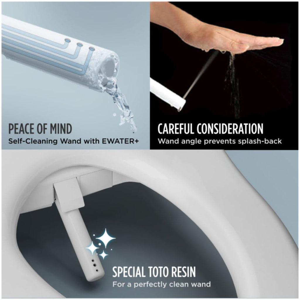 [MW7763084CSFG.10#01] TOTO Drake 1.6 GPF ELongated Chair Height Toilet With C5 Soft Close Bidet Seat (SAK71312)