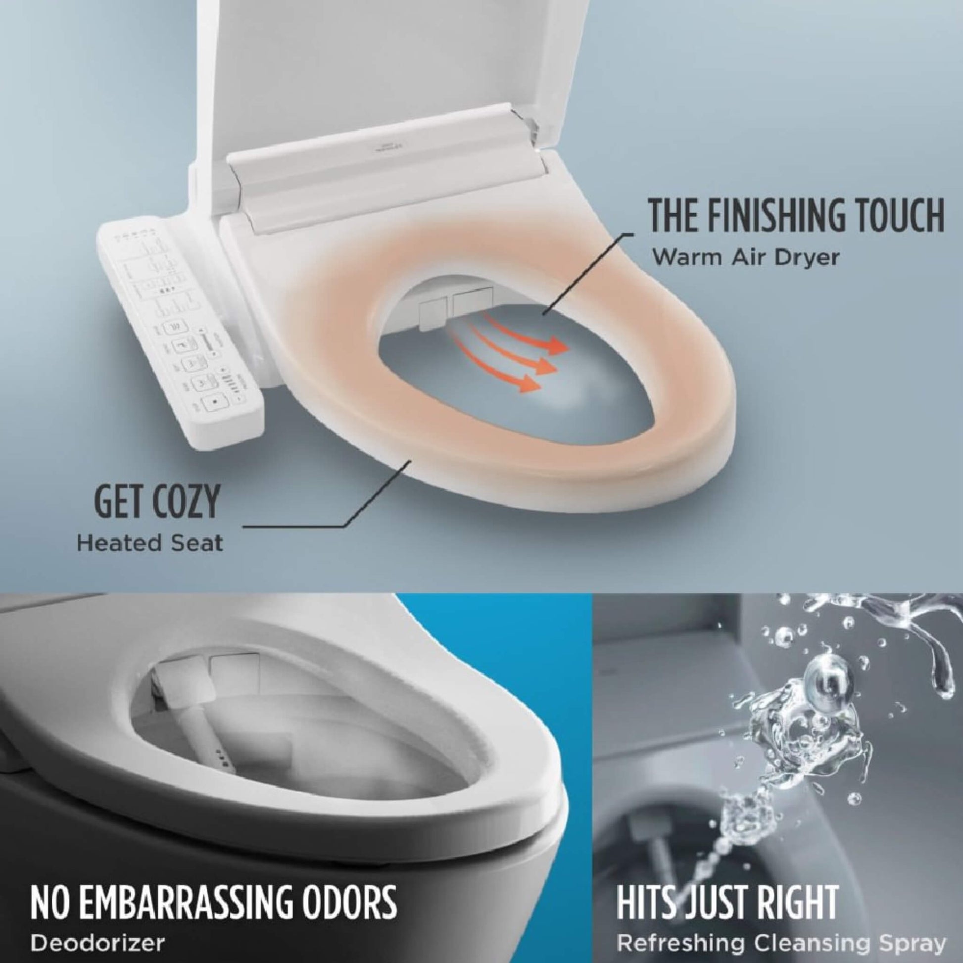 [MW7863074CEFG.10#01] TOTO Drake Washlet C2 With 1.28 GPF Universal Height Bidet Toilet (SAK70451)