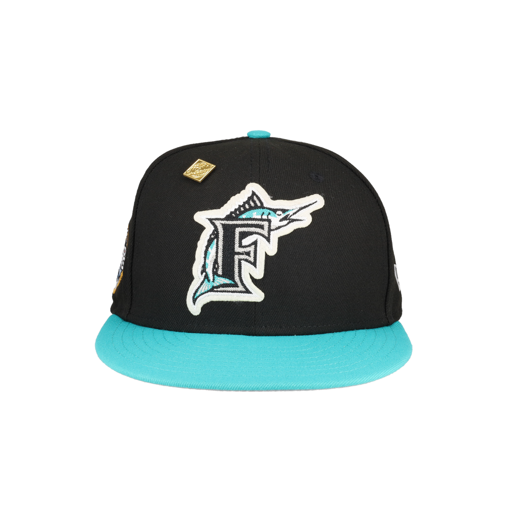 Florida Marlins Letterman Collection 59Fifty Fitted Hat