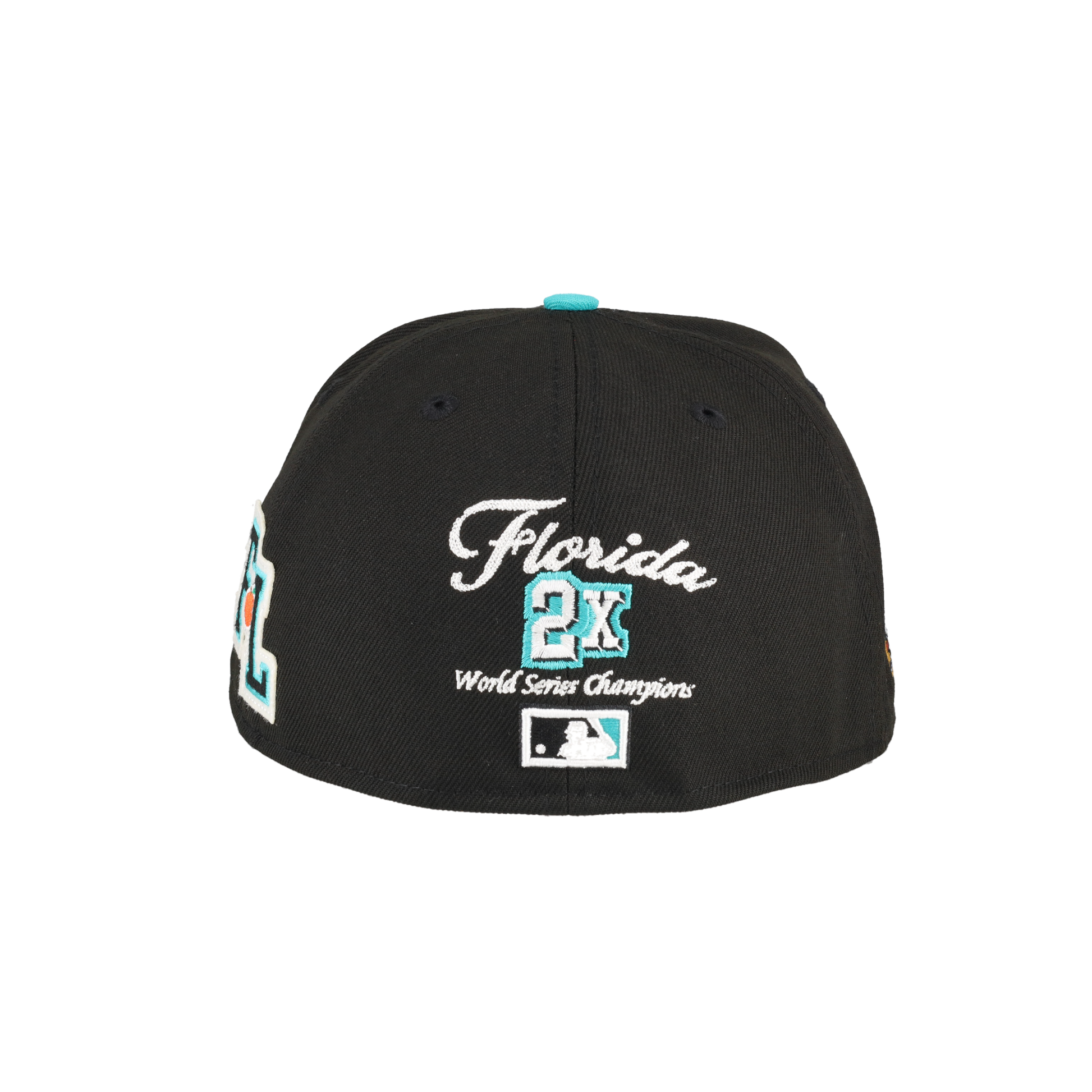 Florida Marlins Letterman Collection 59Fifty Fitted Hat