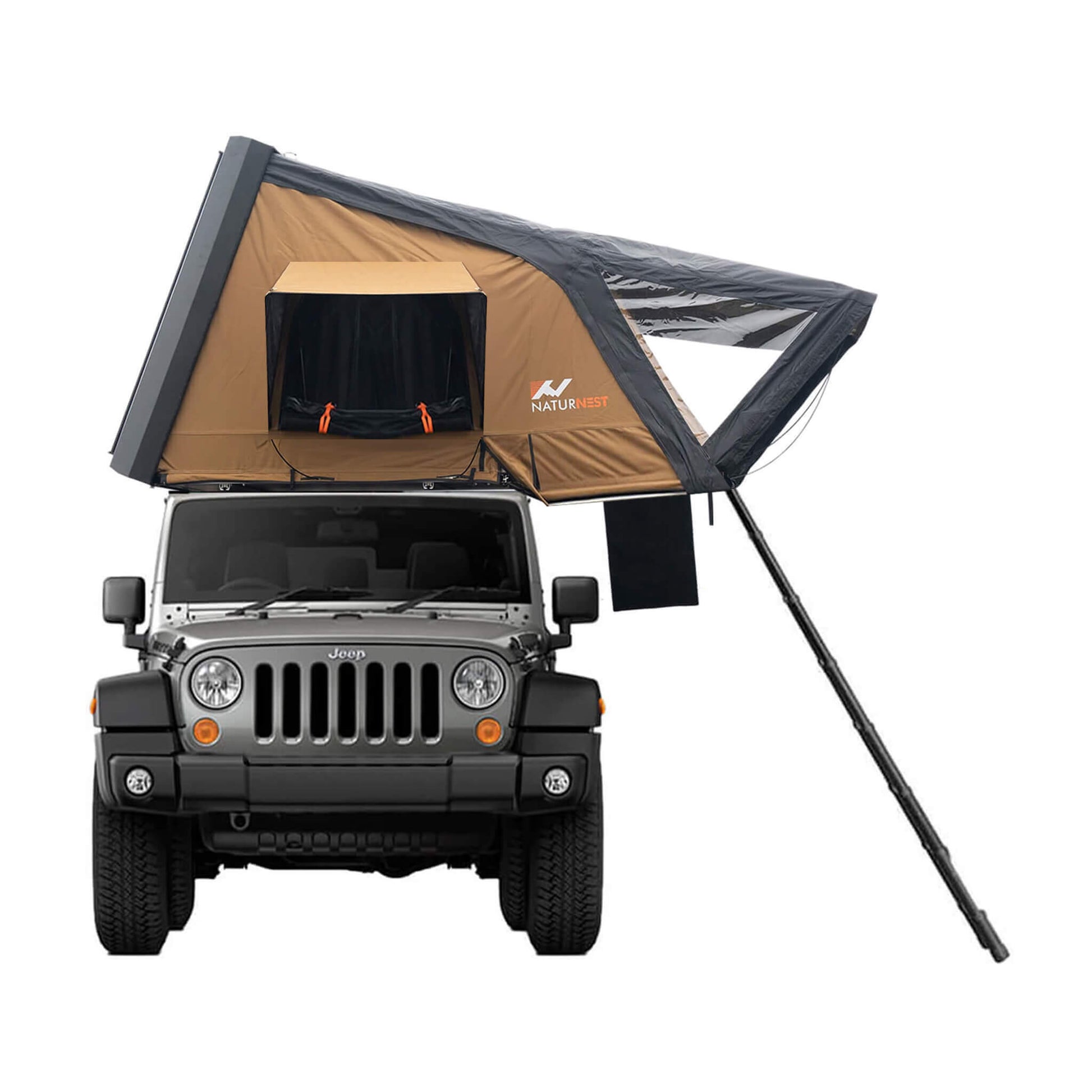 Naturnest Sirius 3 Premium 2XL 3-Person Clamshell Rooftop Tent (SAK62917)