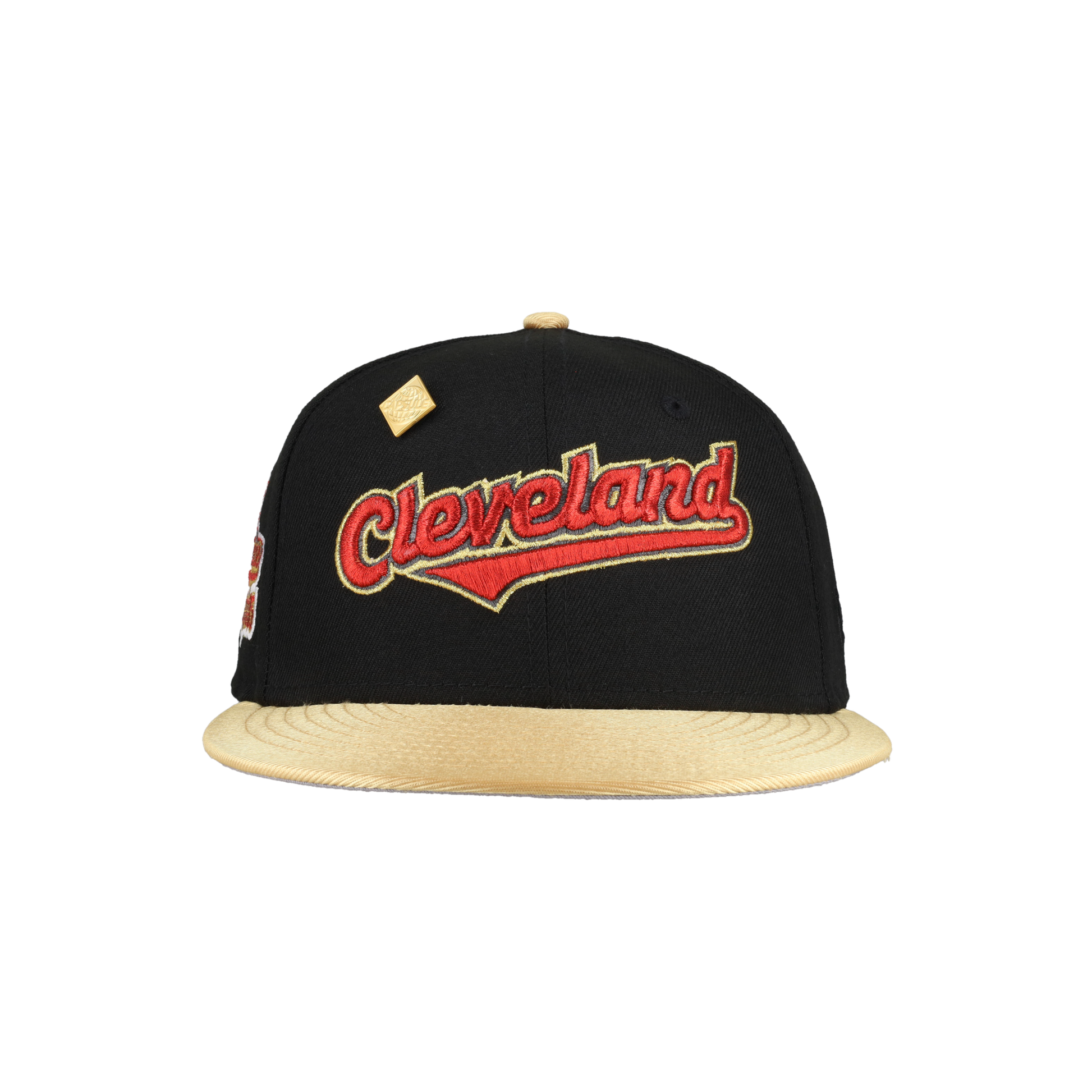 Cleveland Indians Black 1995 Champions Patch 59Ffity Fitted Hat