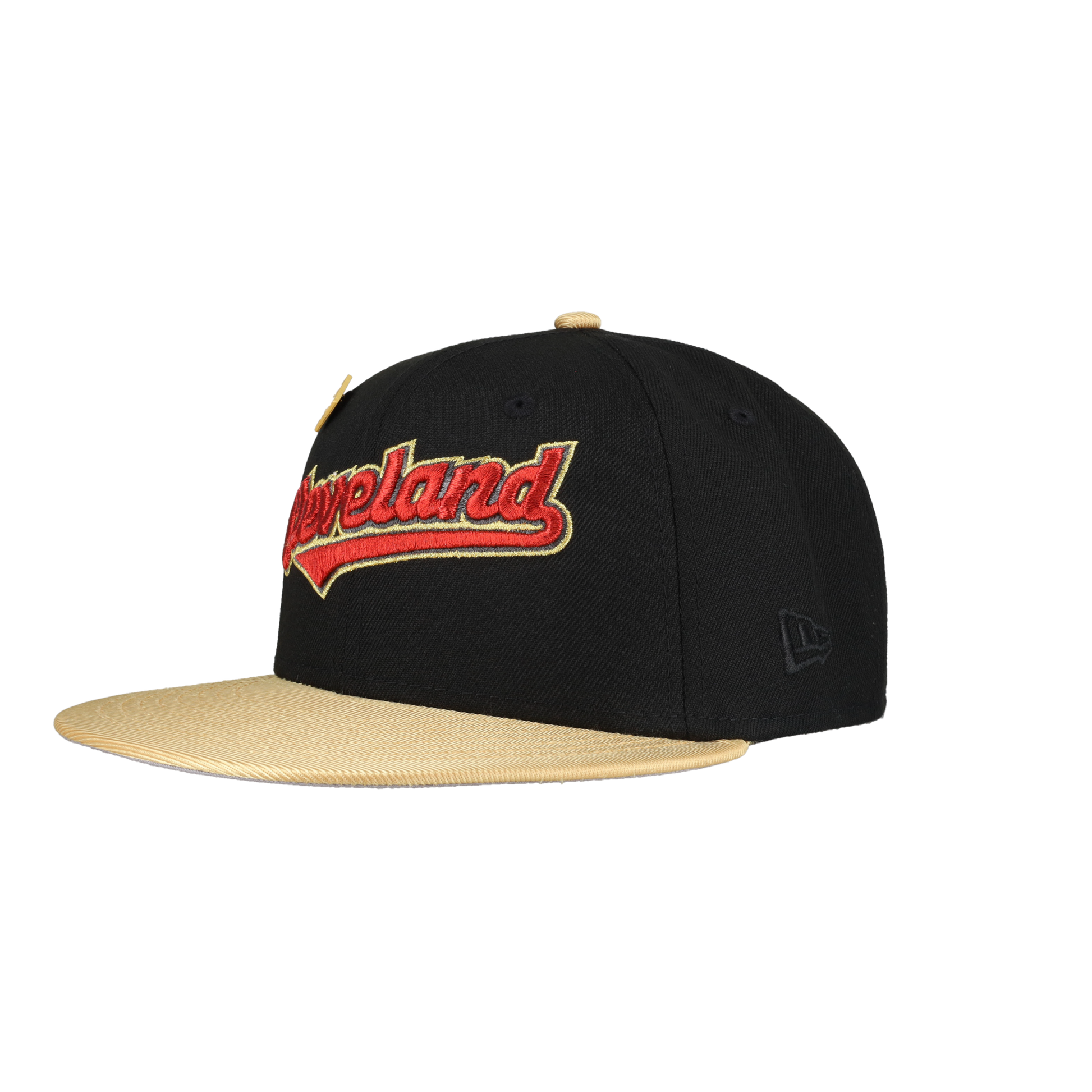 Cleveland Indians Black 1995 Champions Patch 59Ffity Fitted Hat