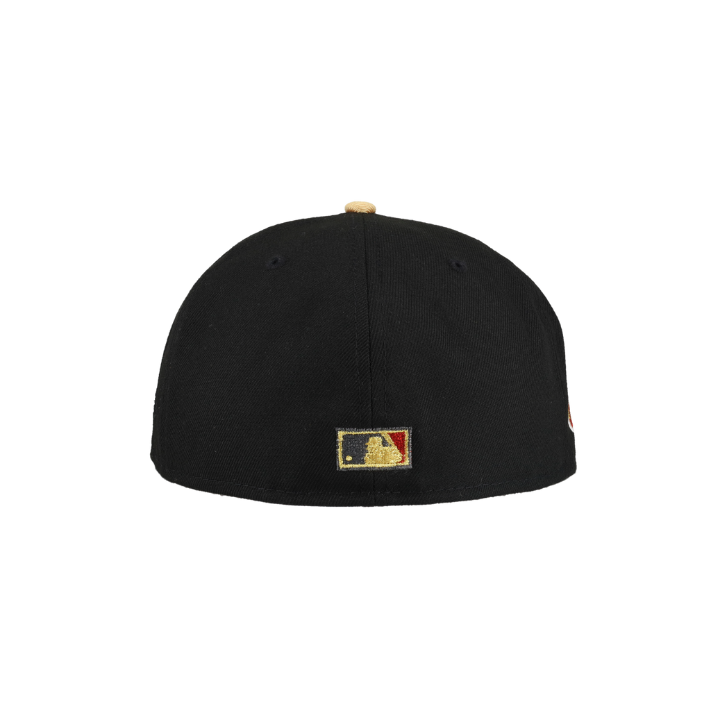 Cleveland Indians Black 1995 Champions Patch 59Ffity Fitted Hat