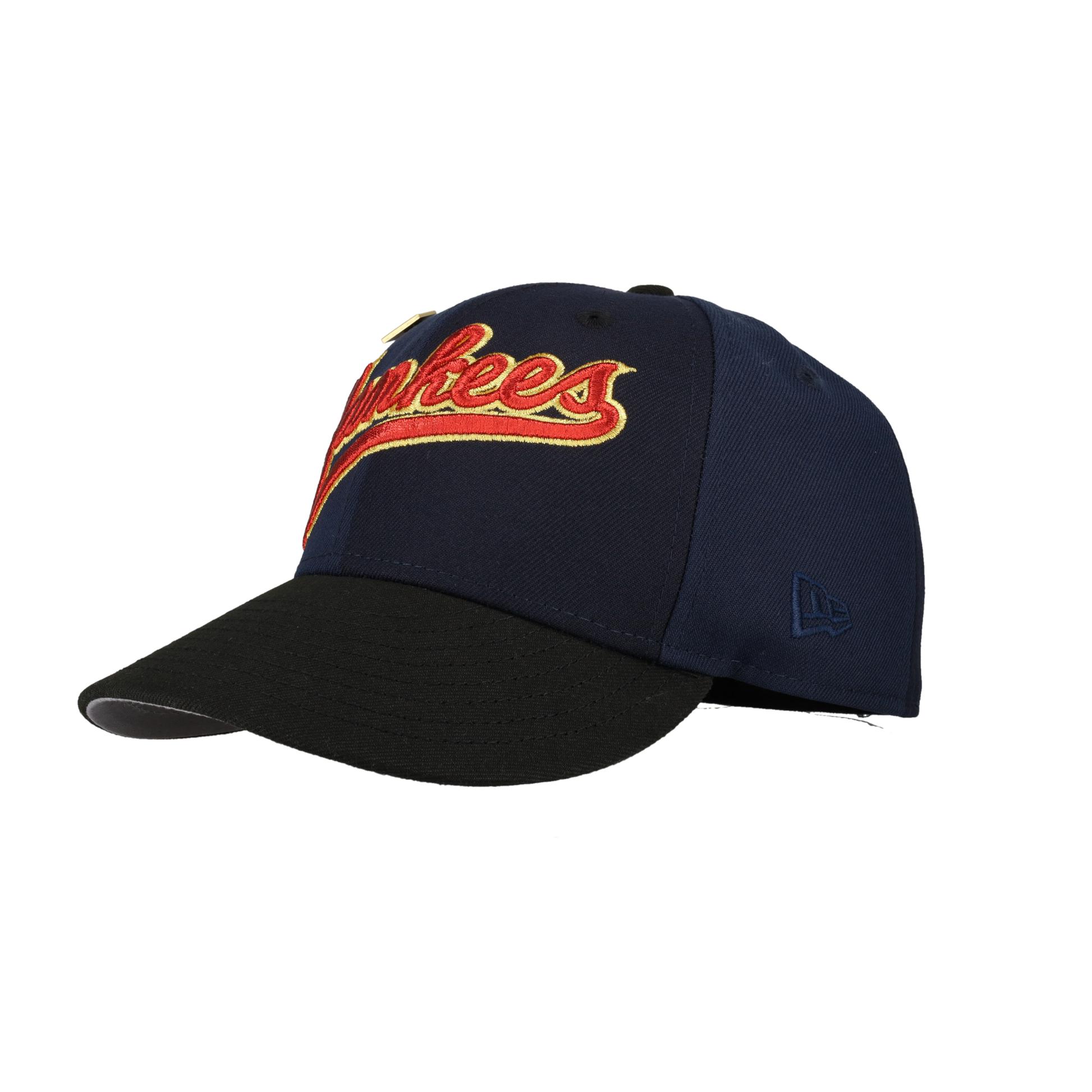 New York Yankees Navy Pinwheel 1962 World Series Patch 59Fifty Fitted Hat