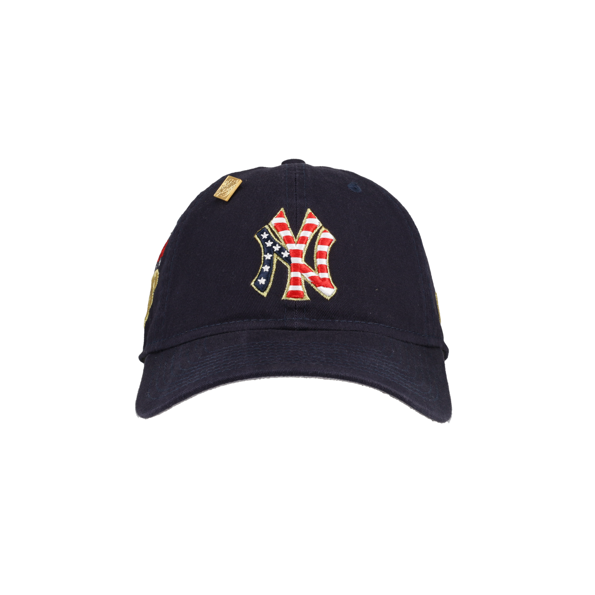 New York Yankees USA Side Patch New Era 9Twenty Dad Hat (Navy)