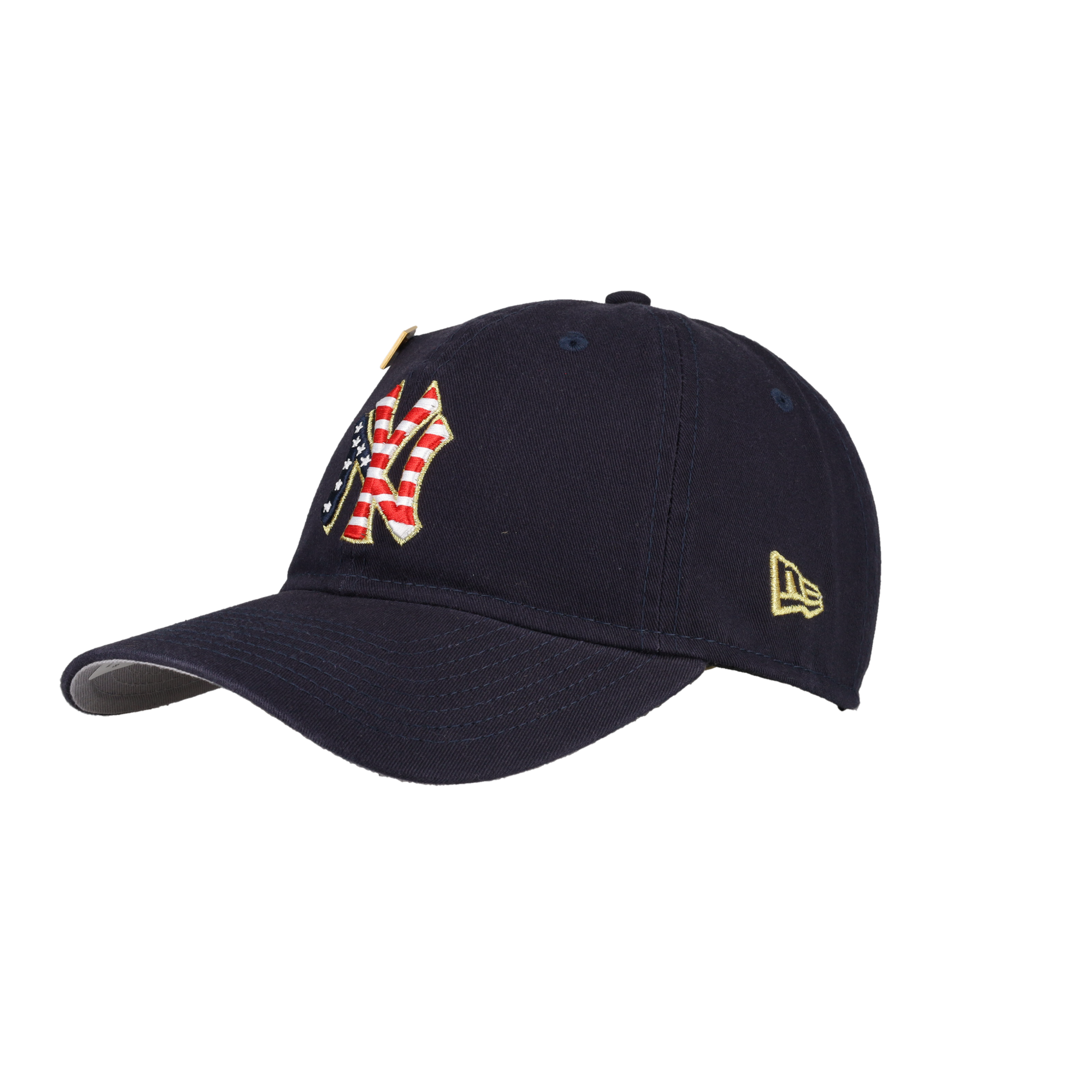 New York Yankees USA Side Patch New Era 9Twenty Dad Hat (Navy)