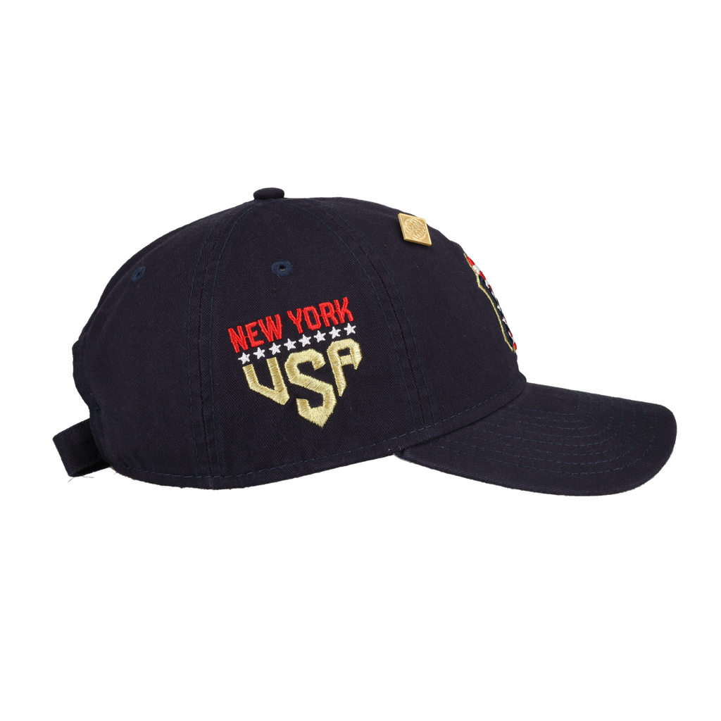 New York Yankees USA Side Patch New Era 9Twenty Dad Hat (Navy)
