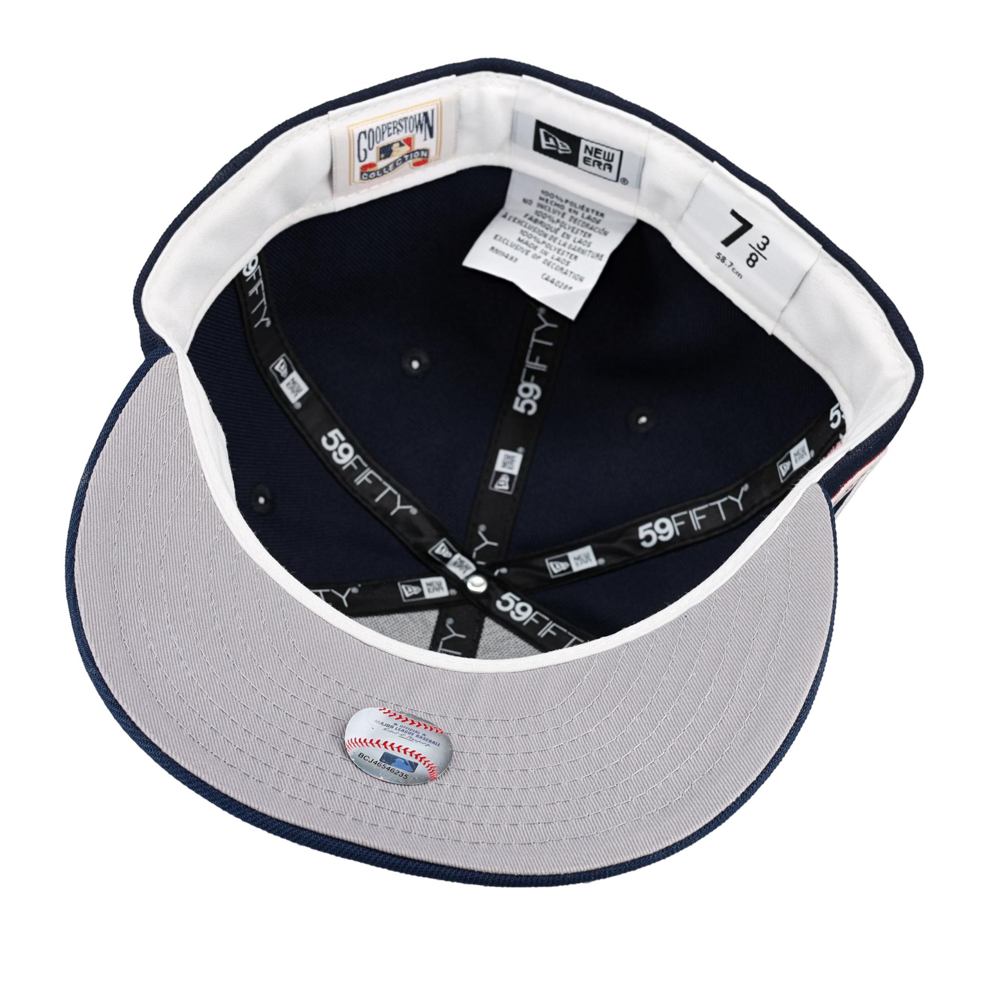 New York Yankees Navy 1962 World Series Patch 59Fifty Fitted Hat