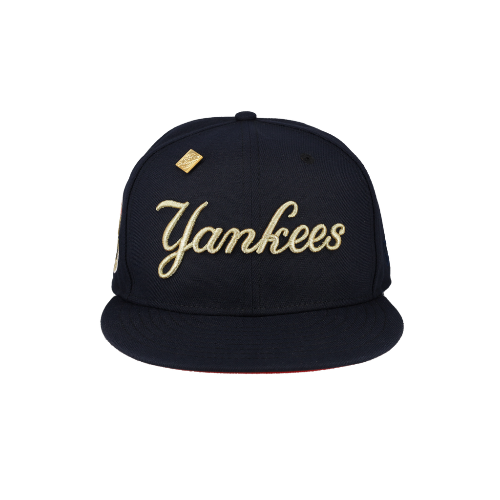 New York Yankees Script Logo 1962 World Series Patch 59Fifty Fitted Hat