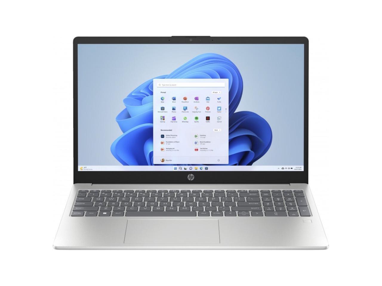 HP 15-FD0185NR (2023) 15.6-inch Laptop – Intel Core i5-1235U • Iris Xe Graphics • 16GB RAM • 256GB SSD – Win 11 Pro