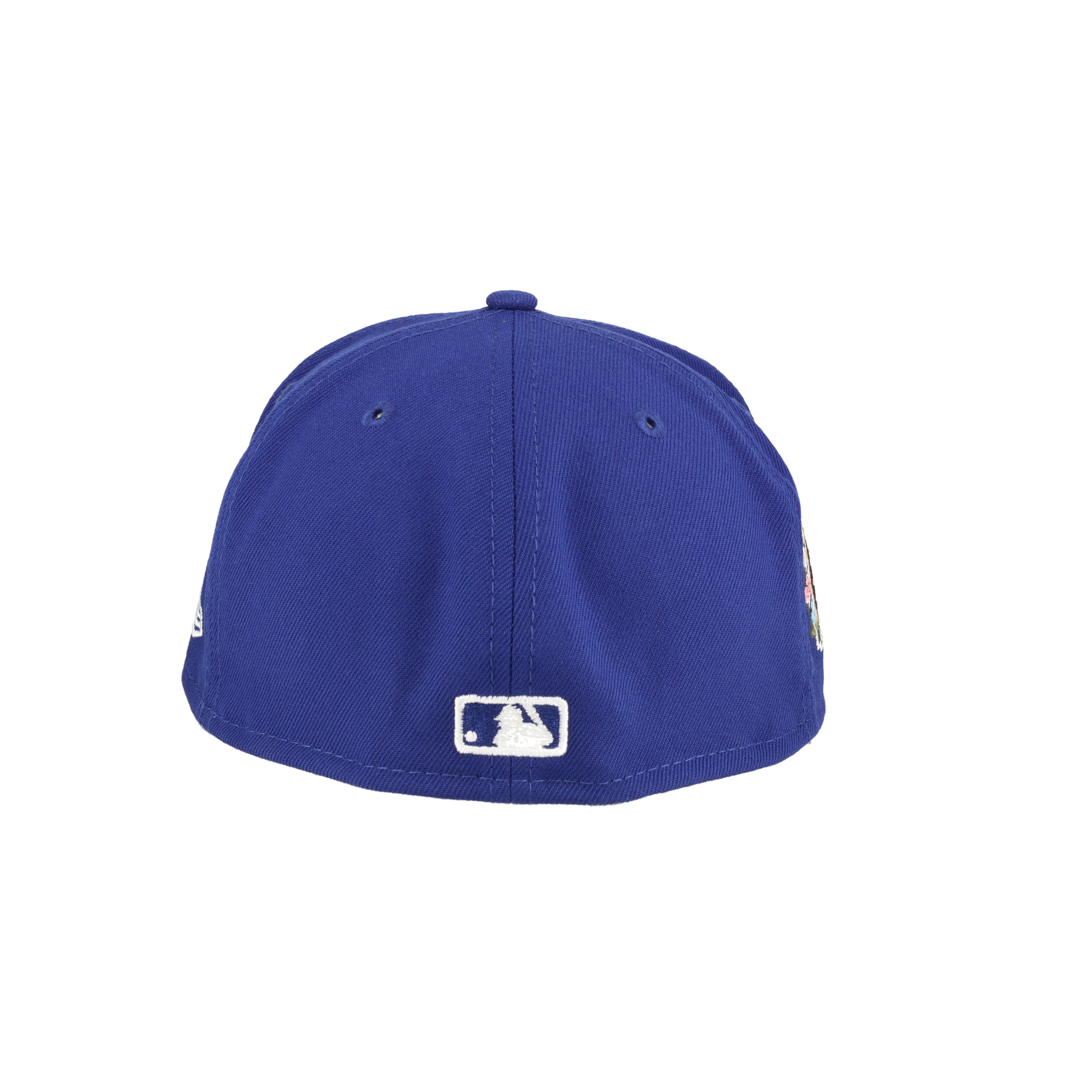 Los Angeles Dodgers 60th Anniversary Patch Floral Collection Fitted Hat