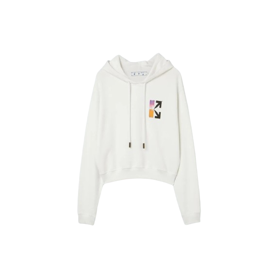 Off-White Gradient Hoodie White
