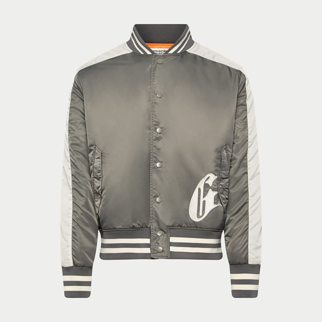 Godspeed OG logo Bomber (Grey)