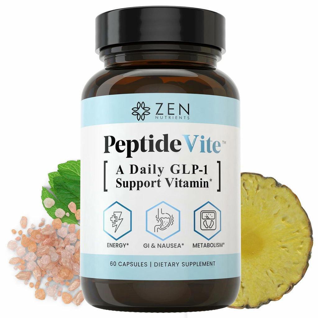 PeptideVite Multivitamin Supplement for Metabolic Health and Nausea Support