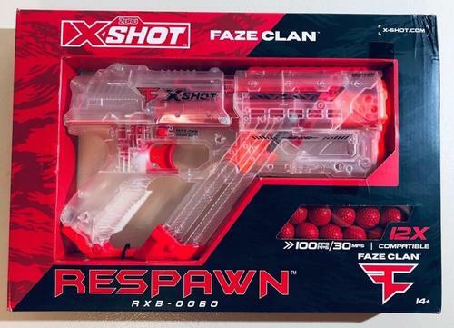 X-Shot Faze Clan Respawn Foam Dart Launchers (3-Pack) with 36 Foam Dart Balls