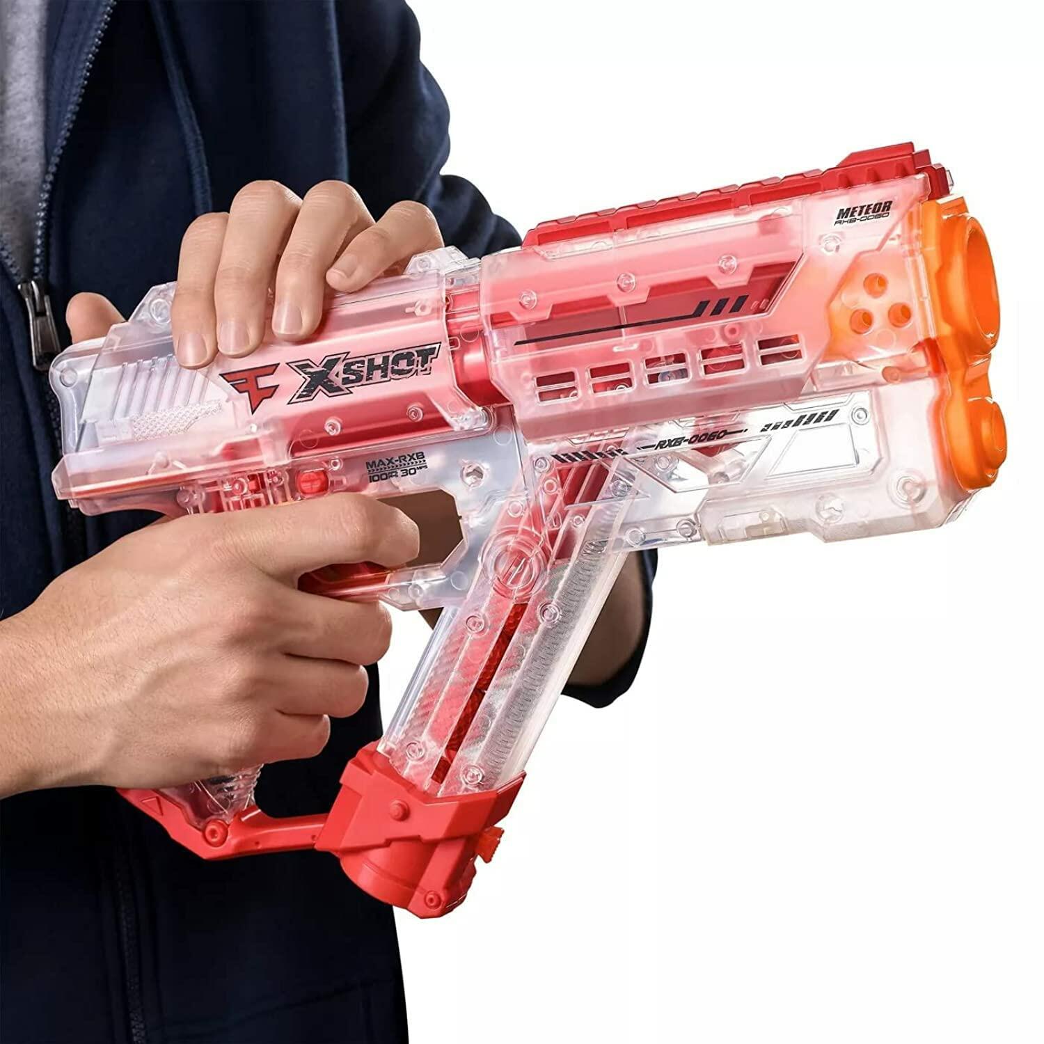 X-Shot Faze Clan Respawn Foam Dart Launchers (3-Pack) with 36 Foam Dart Balls