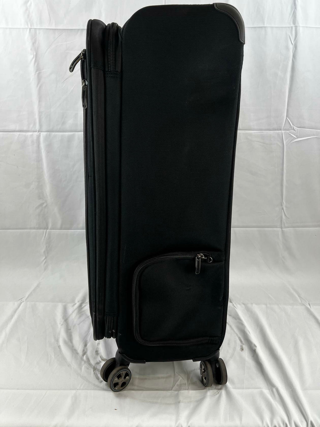 DELSEY Paris Softside Expandable Luggage with Spinner Wheels, Black. Large and - Very Good