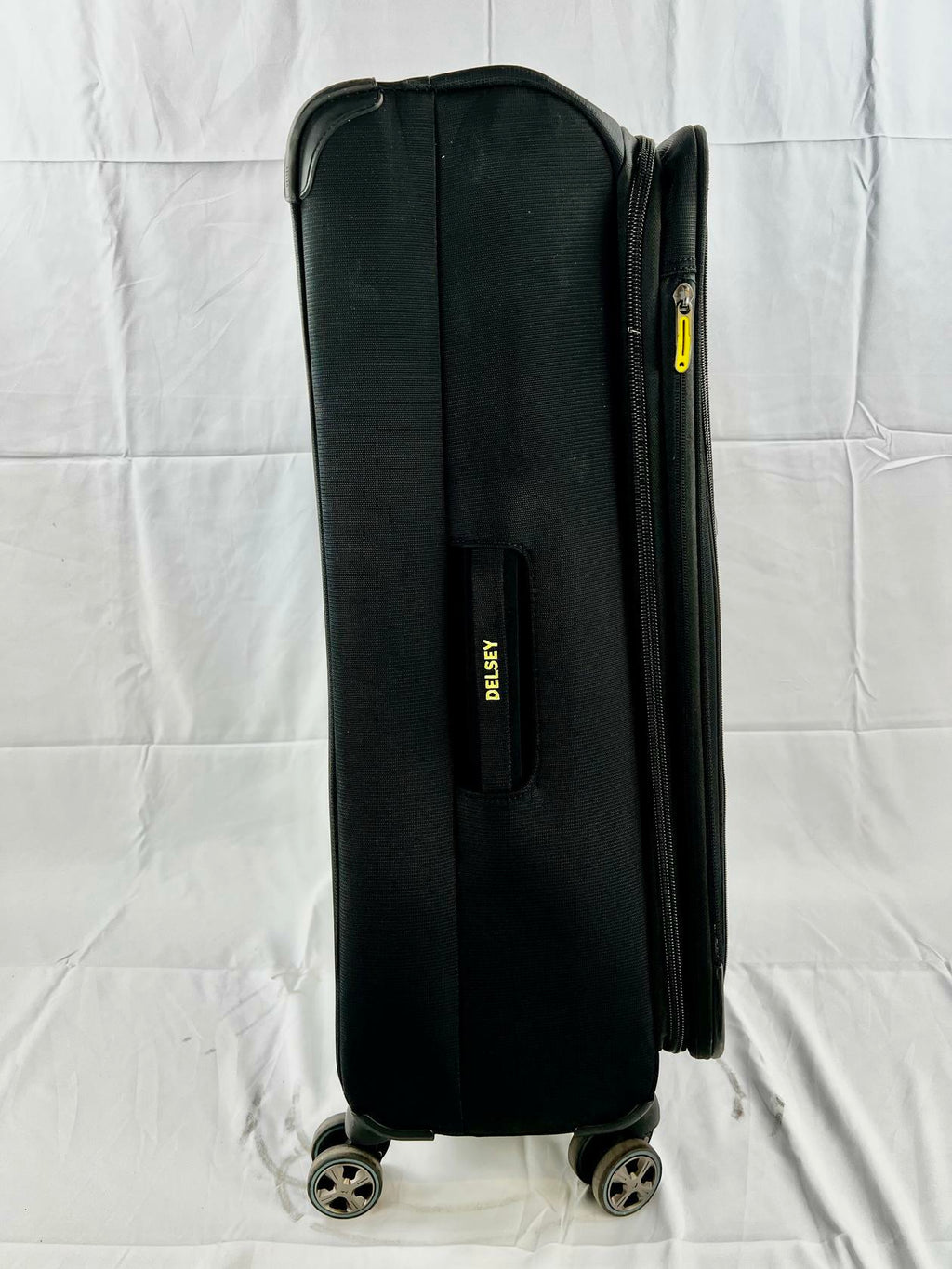 DELSEY Paris Softside Expandable Luggage with Spinner Wheels, Black. Large and - Very Good