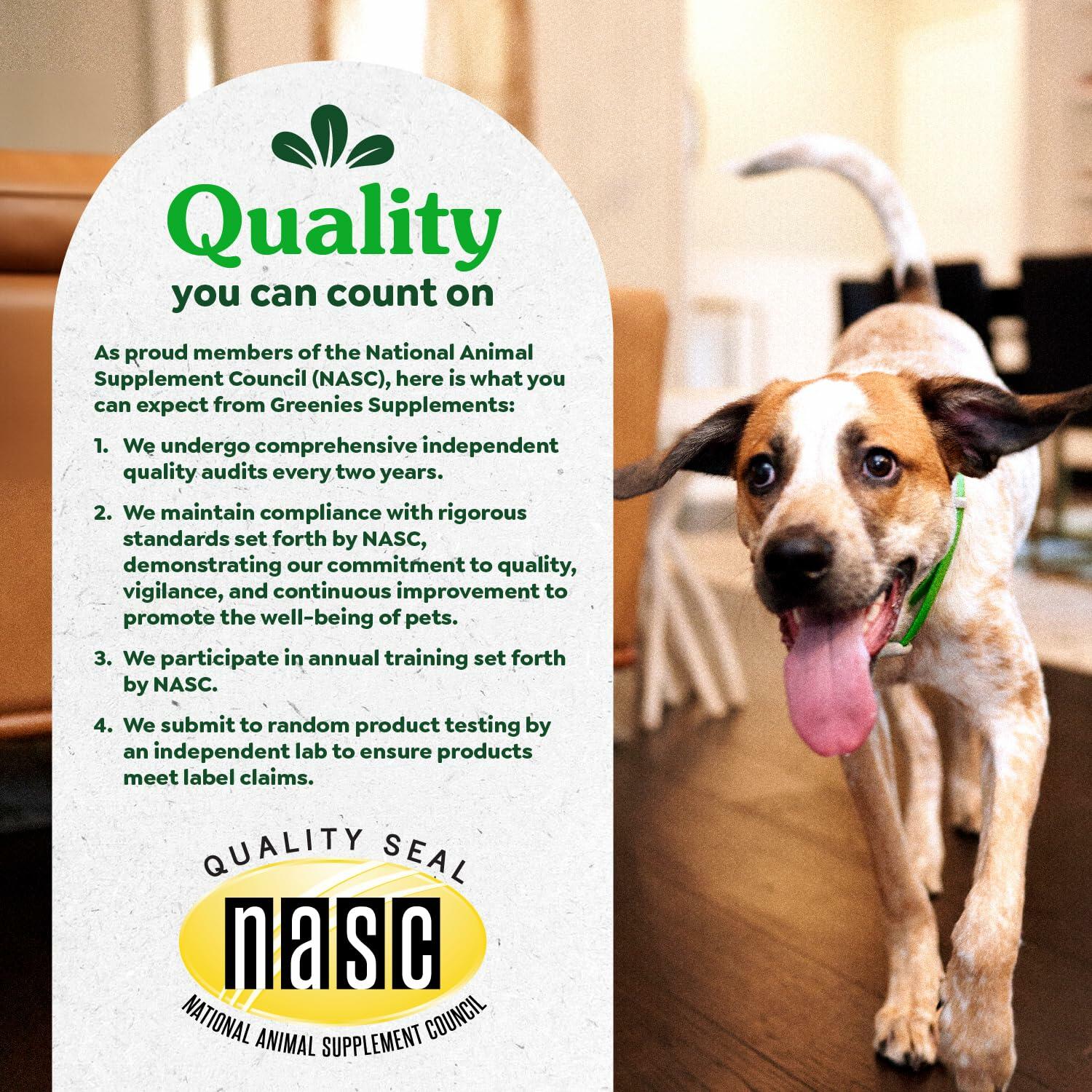 2/25 Greenies Supplements Hip and Joint Supplements for Dogs, Chicken Flavor,