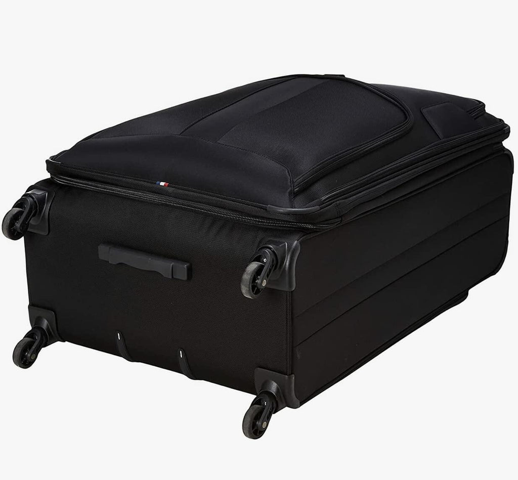 DELSEY Paris Softside Expandable Luggage with Spinner Wheels, Black. Large and - Very Good