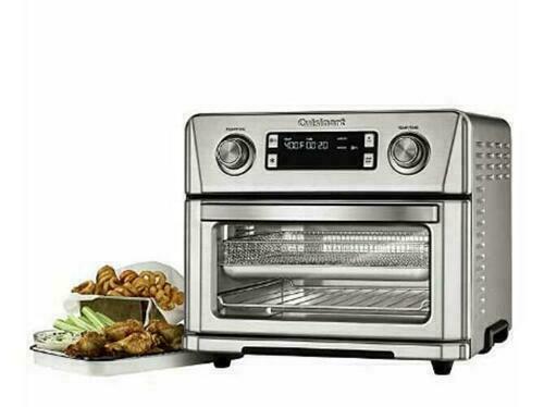 [Salvage] Cuisinart CTOA-130PC3 Digital Model Airfryer Toaster Oven - Silver